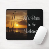 Het is beter in de Bahamas Sunset Mousepad Muismat (Met muis)