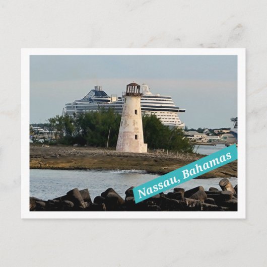 Het is beter in het Bahamas Briefkaart (Voorkant)