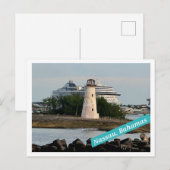 Het is beter in het Bahamas Briefkaart (Voorkant / Achterkant)