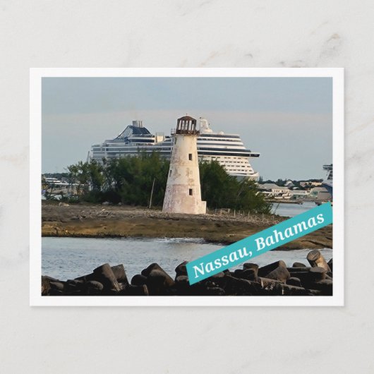 Het is beter in het Bahamas Briefkaart (Voorkant)