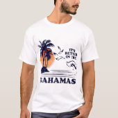 het is beter in het kamp van bahamas t-shirt (Voorkant)