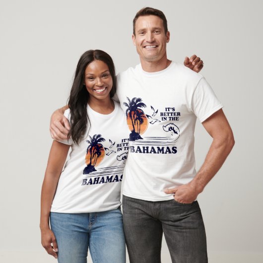het is beter in het kamp van bahamas t-shirt (Unisex)