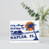 het is beter in NAPELS, FL Briefkaart (Staand voorkant)