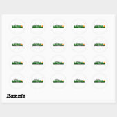 Het is beter in Snowmass, Colorado Ronde Sticker (Vel)
