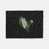 Het is beter om in West Virginia te hebben gewoond Fleece Deken (Voorkant (Horizontaal))