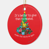 Het is beter om te geven keramisch ornament (Links)