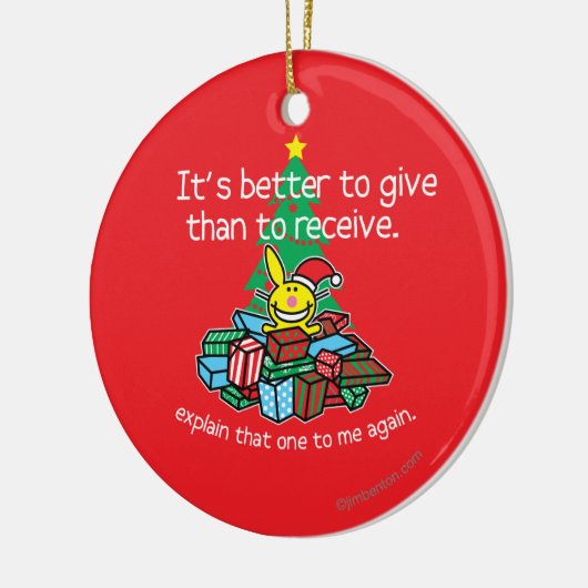 Het is beter om te geven keramisch ornament (Links)