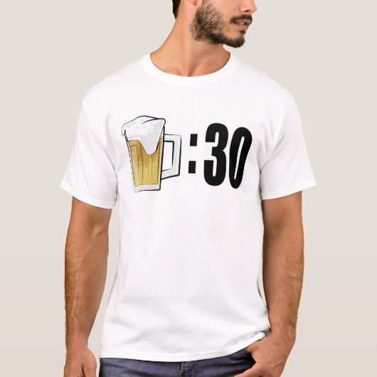 Het is bier dertig t-shirt (Voorkant)