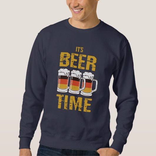 Het is biertijd trui (Voorkant)