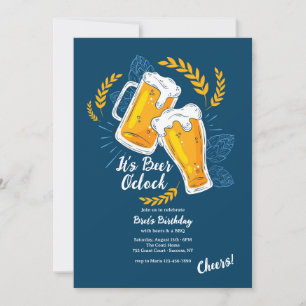 Het is bieruur kaart