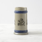 Het is bieruur – Klassieke Duitse steen Bierpul (Center)