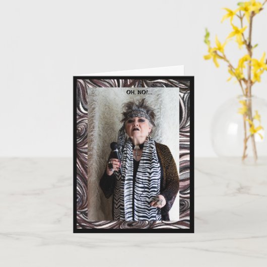 Het is bijna die tijd van het jaar grappig kaart (Gele Bloem)