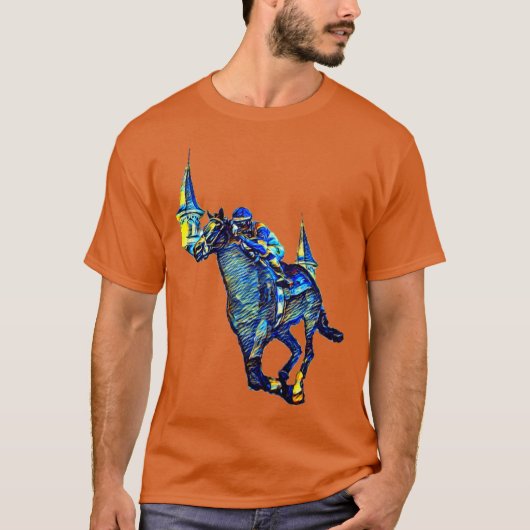 Het is bijna Kentucky Der T-shirt (Voorkant)