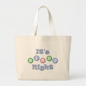 Het is Bingo Night Grote Tote Bag (Voorkant)
