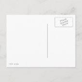 Het is Birthday Party Uitnodiging Briefkaart (Achterkant)