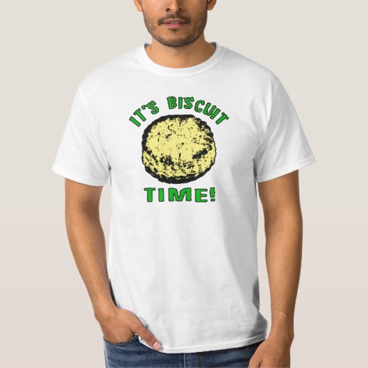 Het is Biscuit Time T-Shirt (Voorkant)
