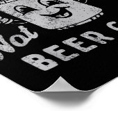 Het is blikje bier niet bier kan niet poster (Hoek)