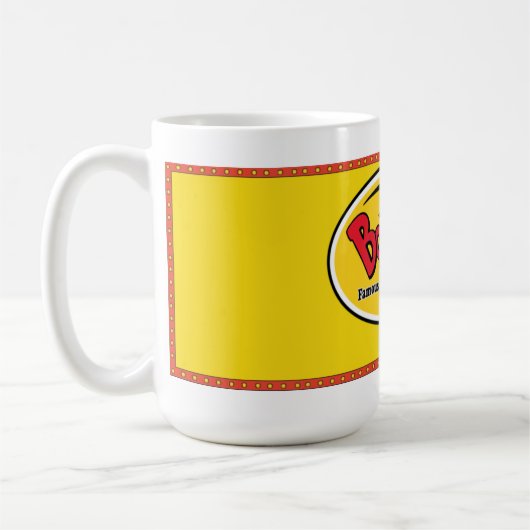 Het is Bo Time. Koffiemok (Links)