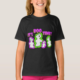 Het is Boo Tijd Halloween Griezelfun Familie T-shirt
