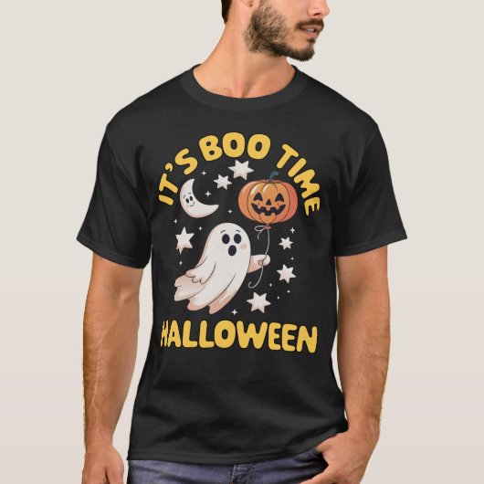 Het is Boo Tijd Halloween T-shirt (Voorkant)
