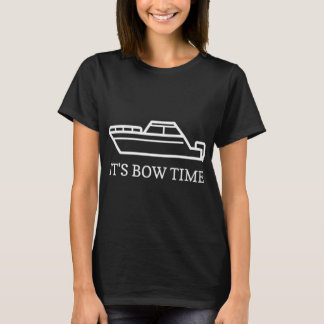 Het is Boog Tijd Boot T-shirt