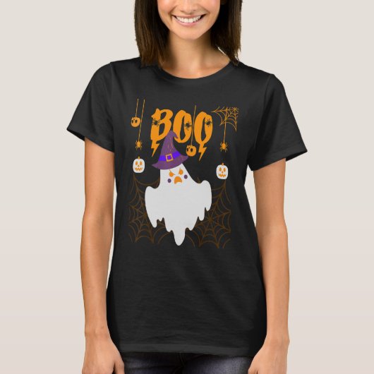 Het is Boot Sheet Ghost Boos T-shirt (Voorkant)