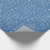 Het is buiten koud cadeaupapier (Hoek)