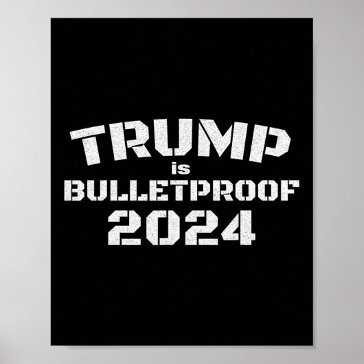Het is Bulletproof 2024! Vecht! Vecht! Verkiezing Poster (Voorkant)