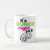 Het is Bunco Night Ya'll Coffee Mok Dice Gift (Links)