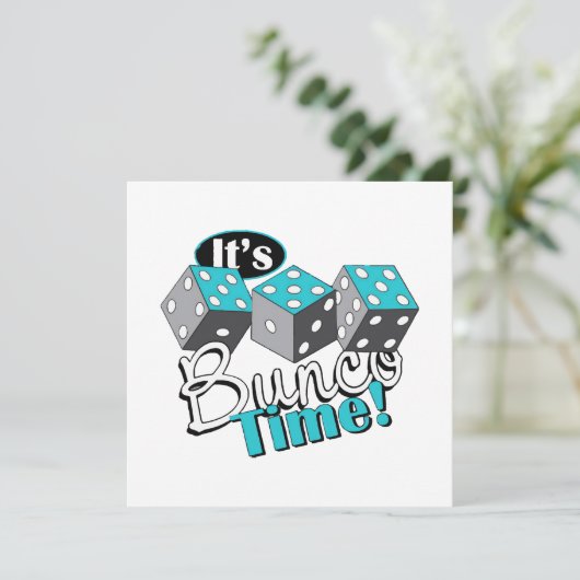 Het is Bunco-tijd! (Staand voorkant)