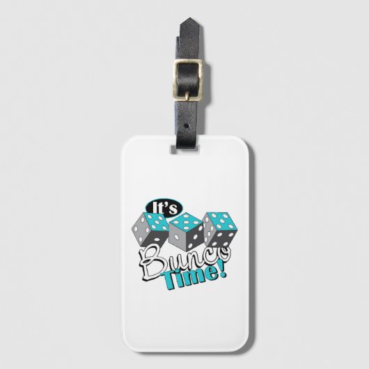 Het is Bunco tijd! Bagagelabel (Voorkant (verticaal))