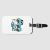 Het is Bunco tijd! Bagagelabel (Voorkant (horizontaal))