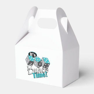 Het is Bunco-tijd! Bedankdoosjes