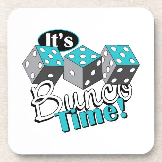 Het is Bunco-tijd! Bier Onderzetter (Voorkant)