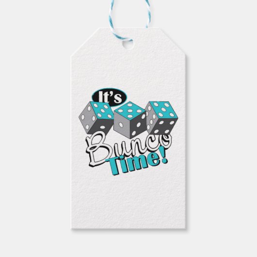 Het is Bunco-tijd! Cadeaulabel (Voorkant)