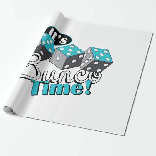 Het is Bunco tijd! Cadeaupapier (Uitgerold)
