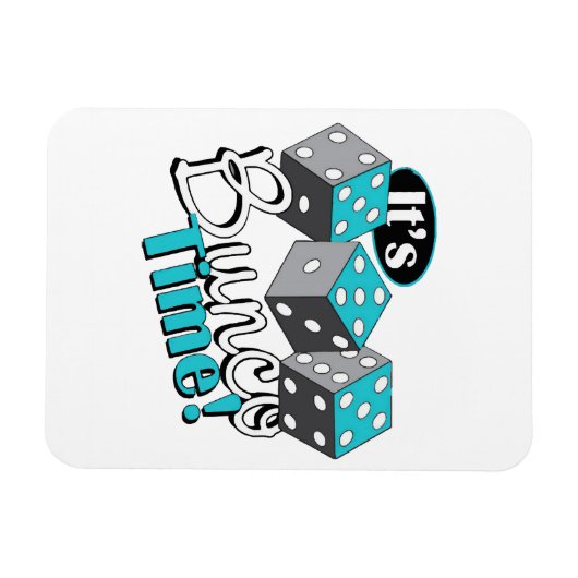 Het is Bunco tijd! Magneet (Horizontaal)