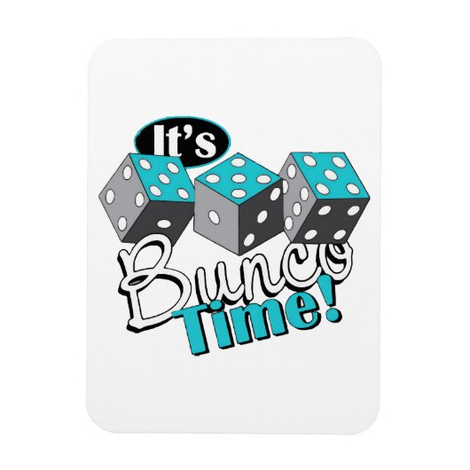 Het is Bunco tijd! Magneet (Verticaal)