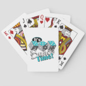 Het is Bunco tijd! Pokerkaarten (Achterkant)