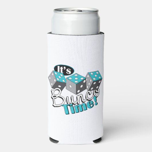 Het is Bunco tijd! Seltzer Blikjeskoeler (Seltzer Achterkant)