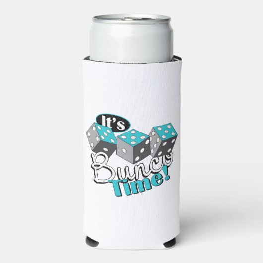 Het is Bunco tijd! Seltzer Blikjeskoeler (Seltzer Voorkant)