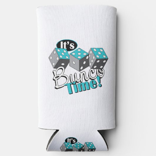 Het is Bunco tijd! Seltzer Blikjeskoeler (Voorkant)