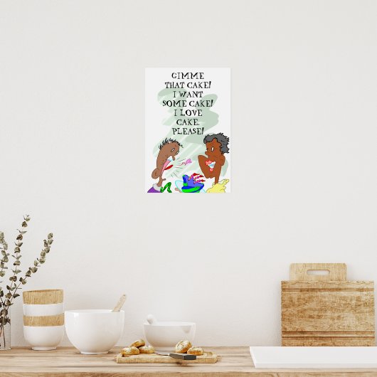 Het is Cake Day! Poster (Keuken)