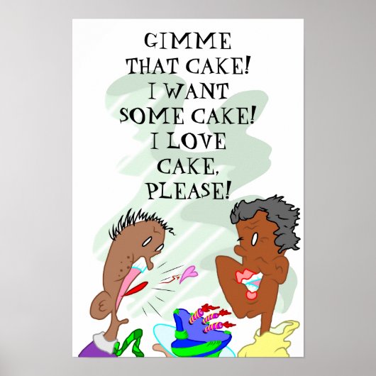 Het is Cake Day! Poster (Voorkant)