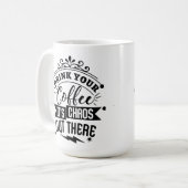 Het is chaos daarbuiten! koffiemok (Voorkant links)