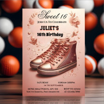 Het is Chic Meisje Sweet 16 Sneaker Ball 16e Verja