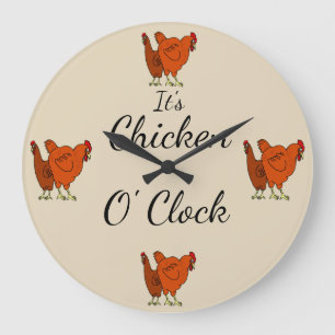 Het is Chicken O' Clock Grote Klok