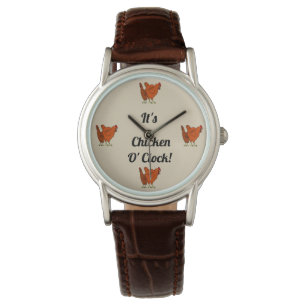 Het is Chicken O' Clock Horloge
