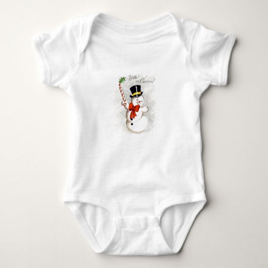 HET IS CHRISTMAS, BABY T-SHIRT (Voorkant)