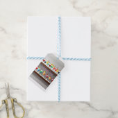 Het is Cocktail Tijd Feest Sticker Kleurrijke Dran Cadeaulabel (Met Touw)